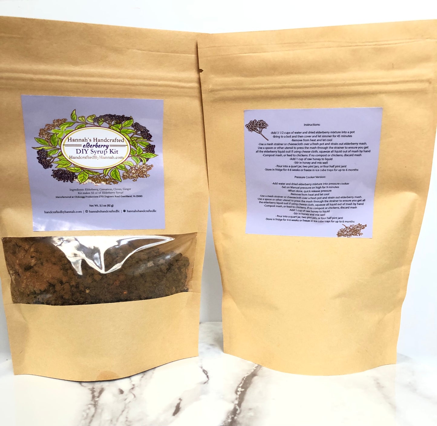 DIY Elderberry Syrup Kits